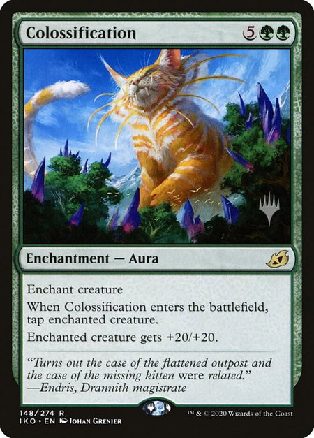 Colossification - Promo Pack: Ikoria Magic: The Gathering trading card