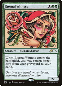 Eternal Witness (043) - Secret Lair Drop Series (SLD) #43 - Promo Magic: The Gathering Trading Card