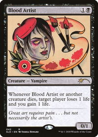 Blood Artist - Secret Lair Drop Series (SLD) #42 - Promo Magic: The Gathering Trading Card