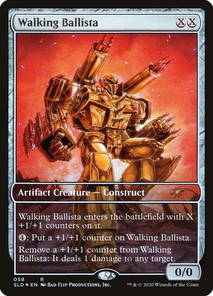 Walking Ballista (058) trading card from Secret Lair Drop Series Walking Ballista (058) - Secret Lair Drop Series Magic: The Gathering trading card