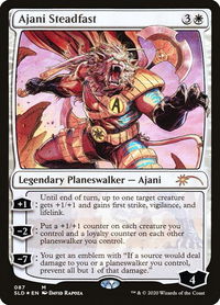 Ajani Steadfast - Secret Lair Drop Series (SLD) #87 - Promo Magic: The Gathering Trading Card