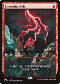 Lightning Bolt (084) - Secret Lair Drop Series (SLD) #84 - Promo Magic: The Gathering Trading Card