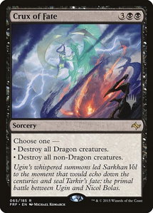 Crux of Fate - Promo Pack: Ikoria (PPIKO) #65p - Rare Magic: The Gathering Trading Card