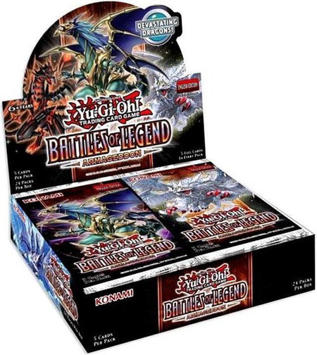 Battles of Legend: Armageddon Booster Box [1st Edition] - Battles of Legend: Armageddon YuGiOh trading card