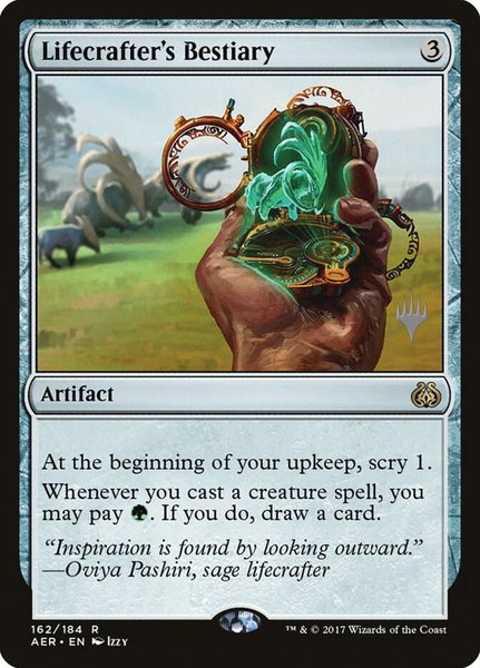 Lifecrafter's Bestiary - Promo Pack: Ikoria Magic: The Gathering trading card