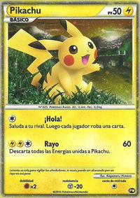 Pikachu (Spanish) - Pikachu World Collection Promos (PWCP) #PW 4 - Promo Pokémon Trading Card