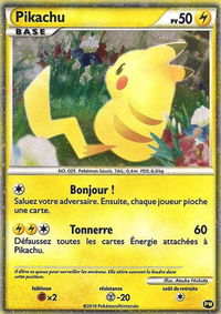 Pikachu (French) - Pikachu World Collection Promos (PWCP) #PW 7 - Promo Pokémon Trading Card