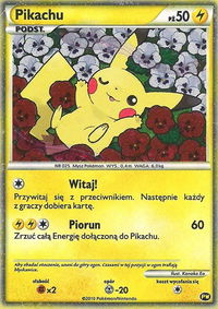 Pikachu (Polish) - Pikachu World Collection Promos (PWCP) #PW 8 - Promo Pokémon Trading Card