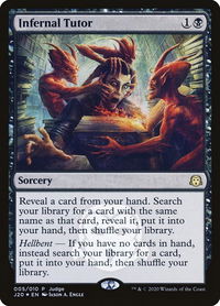 Infernal Tutor - Judge Promos (JDG) #5 - Promo Magic: The Gathering Trading Card