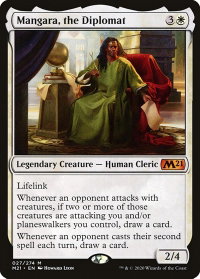 Mangara, the Diplomat - Core Set 2021 (M21) #27 - Mythic Rare Magic: The Gathering Trading Card