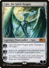 Ugin, the Spirit Dragon - Core Set 2021 (M21) #1 - Mythic Rare Magic: The Gathering Trading Card