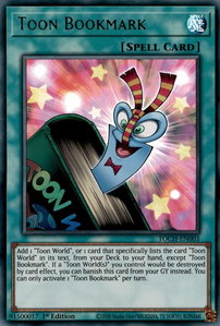 Toon Bookmark - Toon Chaos (TOCH) #TOCH-EN003 - Ultra Rare YuGiOh Trading Card