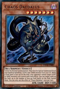 Chaos Daedalus - Toon Chaos (TOCH) #TOCH-EN007 - Ultra Rare YuGiOh Trading Card