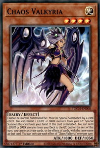 Chaos Valkyria - Toon Chaos (TOCH) #TOCH-EN008 - Super Rare YuGiOh Trading Card