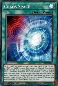 Chaos Space - Toon Chaos (TOCH) #TOCH-EN009 - Super Rare YuGiOh Trading Card