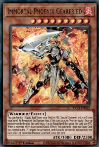 Immortal Phoenix Gearfried - Toon Chaos (TOCH) #TOCH-EN012 - Ultra Rare YuGiOh Trading Card