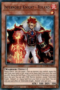 Infernoble Knight - Roland - Toon Chaos (TOCH) #TOCH-EN014 - Ultra Rare YuGiOh Trading Card