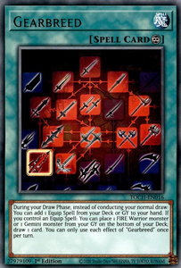 Gearbreed - Toon Chaos (TOCH) #TOCH-EN016 - Rare YuGiOh Trading Card
