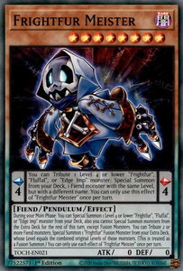Frightfur Meister - Toon Chaos (TOCH) #TOCH-EN021 - Super Rare YuGiOh Trading Card