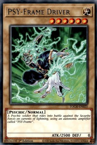 PSY-Frame Driver - Toon Chaos (TOCH) #TOCH-EN025 - Rare YuGiOh Trading Card