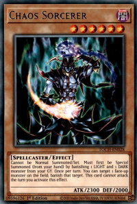 Chaos Sorcerer - Toon Chaos (TOCH) #TOCH-EN028 - Rare YuGiOh Trading Card
