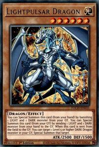 Lightpulsar Dragon - Toon Chaos (TOCH) #TOCH-EN031 - Rare YuGiOh Trading Card