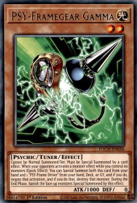 PSY-Framegear Gamma - Toon Chaos (TOCH) #TOCH-EN036 - Rare YuGiOh Trading Card