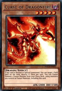 Curse of Dragonfire - Toon Chaos (TOCH) #TOCH-EN037 - Rare YuGiOh Trading Card