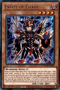 Envoy of Chaos - Toon Chaos (TOCH) #TOCH-EN039 - Rare YuGiOh Trading Card