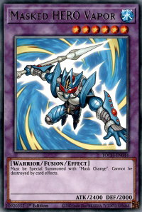 Masked HERO Vapor - Toon Chaos (TOCH) #TOCH-EN044 - Rare YuGiOh Trading Card