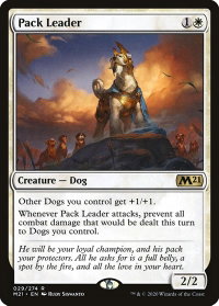 Pack Leader - Core Set 2021 (M21) #29 - Rare Magic: The Gathering Trading Card