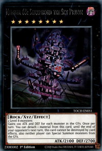 Number 68: Sanaphond the Sky Prison - Toon Chaos (TOCH) #TOCH-EN051 - Rare YuGiOh Trading Card