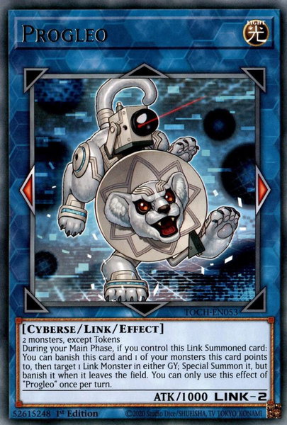 Progleo - Toon Chaos YuGiOh trading card