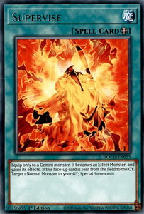 Supervise - Toon Chaos (TOCH) #TOCH-EN055 - Rare YuGiOh Trading Card
