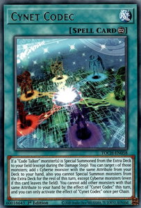 Cynet Codec - Toon Chaos (TOCH) #TOCH-EN058 - Rare YuGiOh Trading Card
