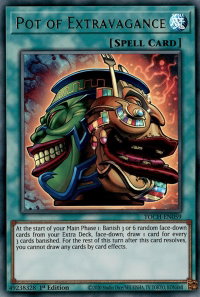 Pot of Extravagance - Toon Chaos (TOCH) #TOCH-EN059 - Ultra Rare YuGiOh Trading Card