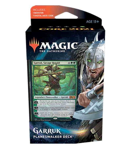 Core Set 2021 - Planeswalker Deck [Garruk] - Core Set 2021 Magic: The Gathering trading card