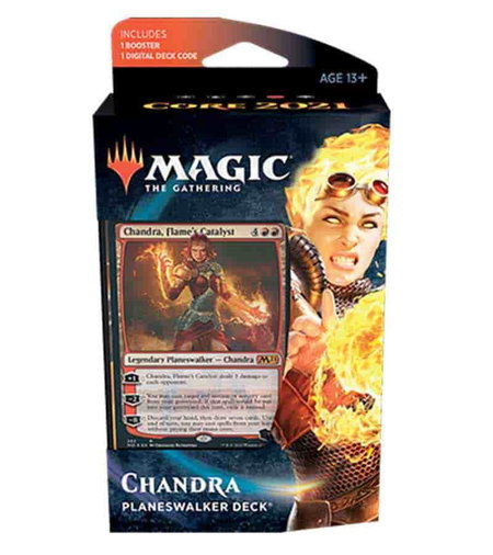 Core Set 2021 - Planeswalker Deck [Chandra] - Core Set 2021 Magic: The Gathering trading card