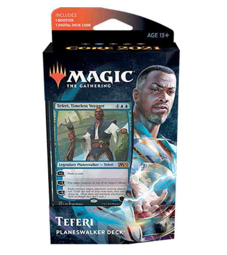 Core Set 2021 - Planeswalker Deck [Teferi] - Core Set 2021 Magic: The Gathering trading card