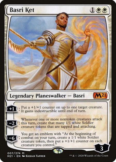 Basri Ket - Core Set 2021 Magic: The Gathering trading card