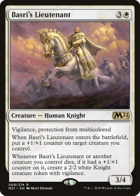 Basri's Lieutenant - Core Set 2021 (M21) #9 - Rare Magic: The Gathering Trading Card