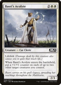 Basri's Acolyte - Core Set 2021 (M21) #8 - Common Magic: The Gathering Trading Card