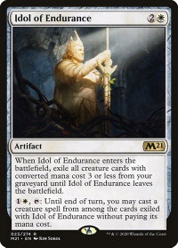 Idol of Endurance - Core Set 2021 (M21) #23 - Rare Magic: The Gathering Trading Card