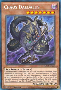 Chaos Daedalus (CR) - Toon Chaos (TOCH) #TOCH-EN007 - Collector's Rare YuGiOh Trading Card