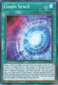 Chaos Space (CR) - Toon Chaos (TOCH) #TOCH-EN009 - Collector's Rare YuGiOh Trading Card