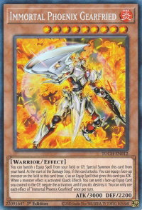 Immortal Phoenix Gearfried (CR) - Toon Chaos (TOCH) #TOCH-EN012 - Collector's Rare YuGiOh Trading Card