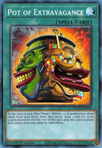 Pot of Extravagance (CR) - Toon Chaos (TOCH) #TOCH-EN059 - Collector's Rare YuGiOh Trading Card