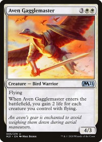 Aven Gagglemaster - Core Set 2021 (M21) #5 - Uncommon Magic: The Gathering Trading Card