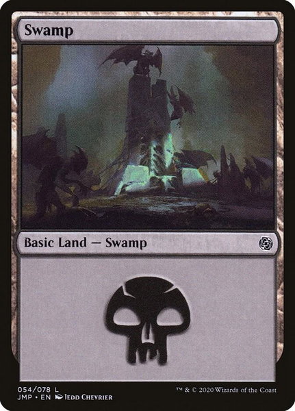 Swamp (054) trading card from Jumpstart Swamp (054) - Jumpstart Magic: The Gathering trading card