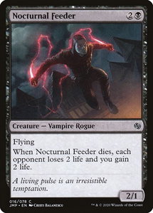 Nocturnal Feeder - Jumpstart (JMP) #16 - Common Magic: The Gathering Trading Card